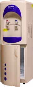 Кулер для воды Aqua Work 28-L-B/B бежево-синий с холодильником, нагрев и компрессорное охлаждение