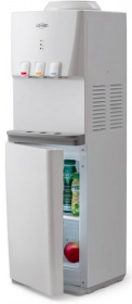 Кулер для воды Vatten V46-NKB белый с холодильником, нагрев и компрессорное охлаждение