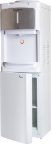 Кулер для воды Aqua Work R33-B белый с холодильником нагрев и компрессорное охлаждение